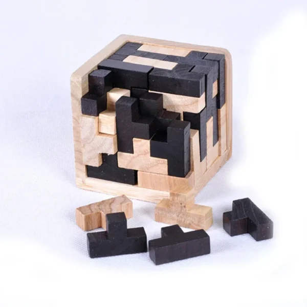 Creative 3D Puzzle Wooden Toy - Image 2