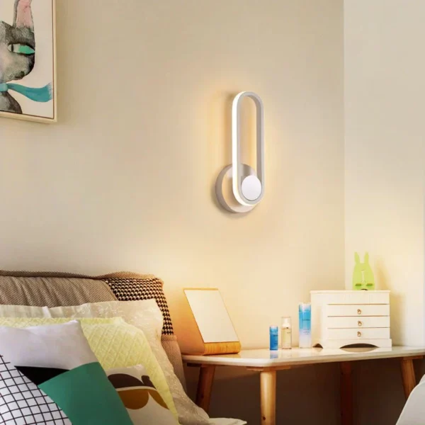 Modern Bedroom Bedside Lamp - Image 3