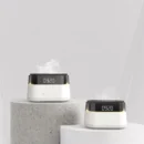 Flame Humidifier With Clock Bedroom